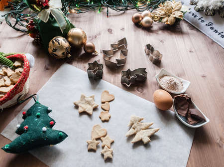 Christmas cookiesの写真素材