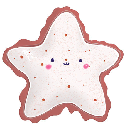 Rad Christmas Starのイラスト素材