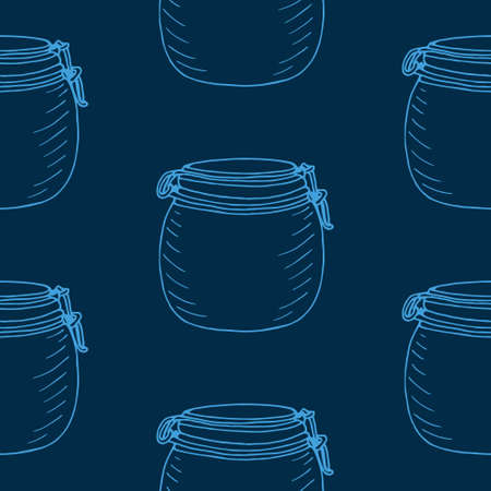 Hand paint doodle cosmetics seamless backgroundのイラスト素材