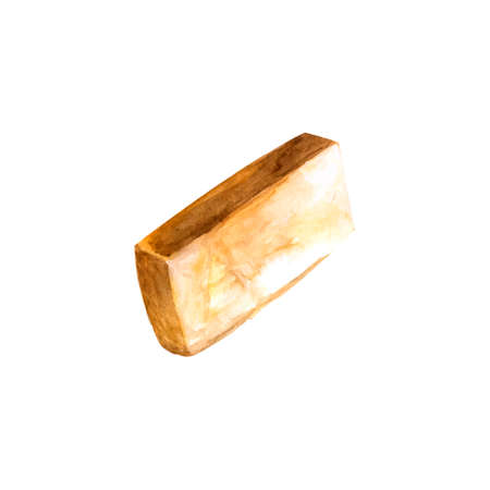 Hand paint watercolor cosmetics in vectorのイラスト素材