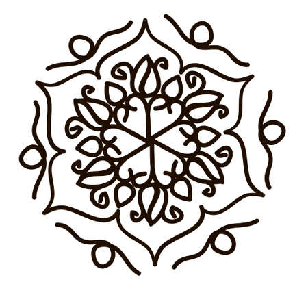 Flower mandala for your designのイラスト素材