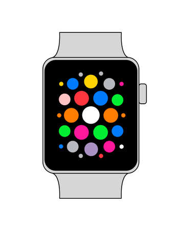 Watch in vector.のイラスト素材