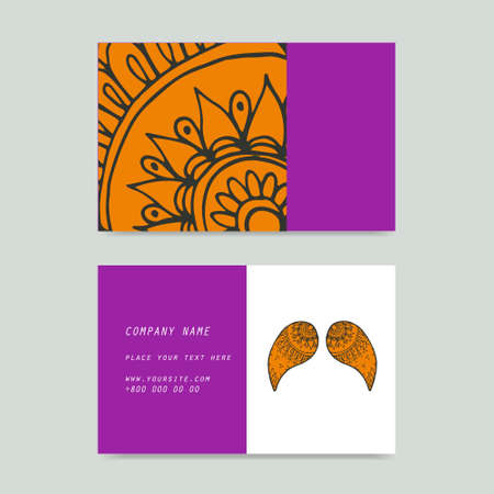 Set of discount cards. Hand paint. Place for your text.のイラスト素材