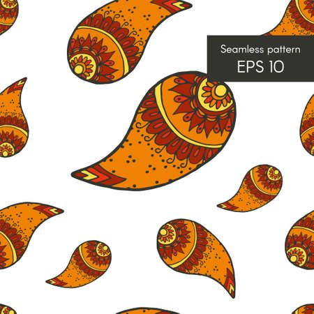 Seamless pattern with indian sign for cards, invitations and otherのイラスト素材