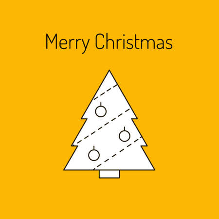Merry christmas card. Vector illustrationのイラスト素材