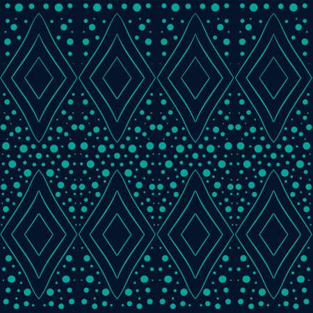 Tribal ethnic pattern in sign. Good for web, textile, printsのイラスト素材