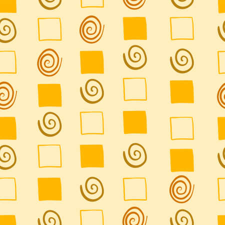 Seamless pattern in sign.のイラスト素材