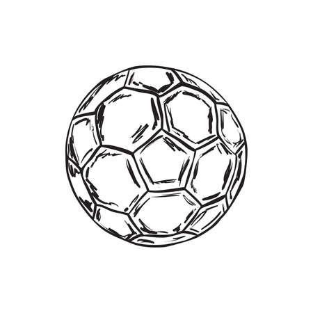 Soccerball in signのイラスト素材