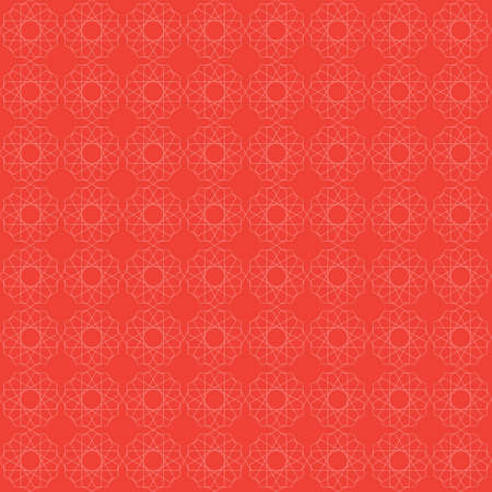 Sacred geometry pattern in vector. Arabic pattern backgroundのイラスト素材