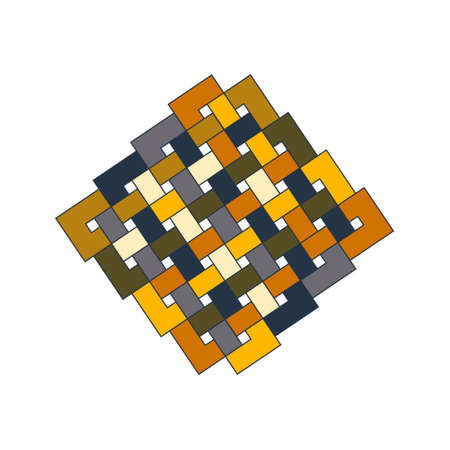 Sacred geometry pattern in  arabic pattern background.のイラスト素材