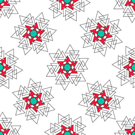 Sacred geometry pattern in . Arabic pattern backgroundのイラスト素材