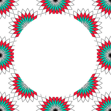 Sacred geometry pattern in . Arabic pattern background. Perfect for cards, wedding invitations and wrapping paperのイラスト素材