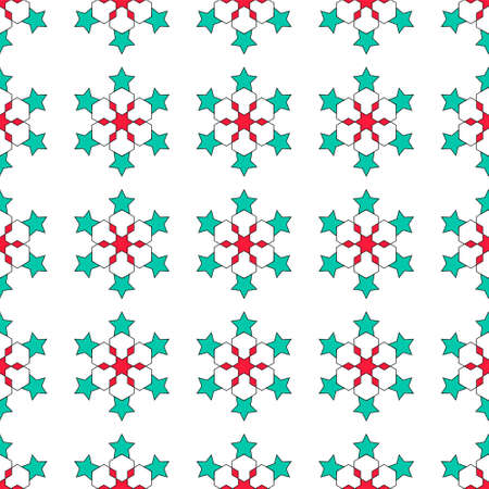 Sacred geometry pattern in . Arabic pattern backgroundのイラスト素材