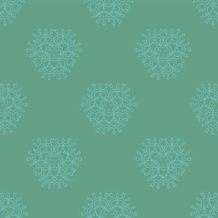 Seamless colorful aztec patternのイラスト素材