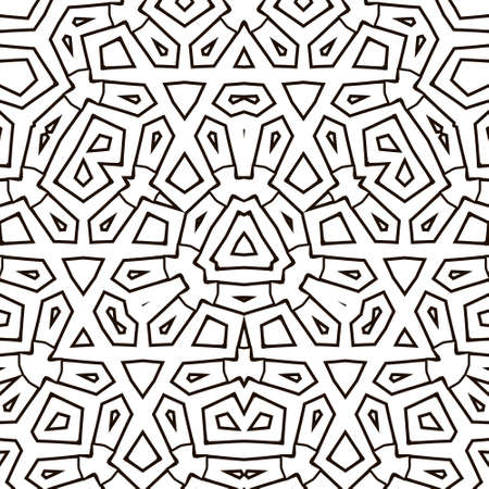 Seamless  aztec patternのイラスト素材