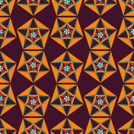Sacred geometry pattern in . Arabic pattern backgroundのイラスト素材