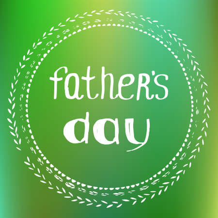 Fathers day card in . Perfect for print, card.のイラスト素材
