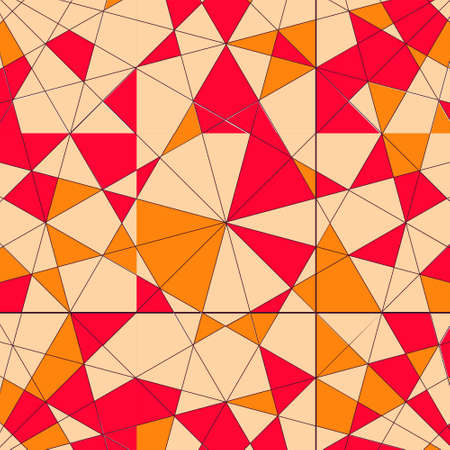 Abstract pattern with triangles in .のイラスト素材