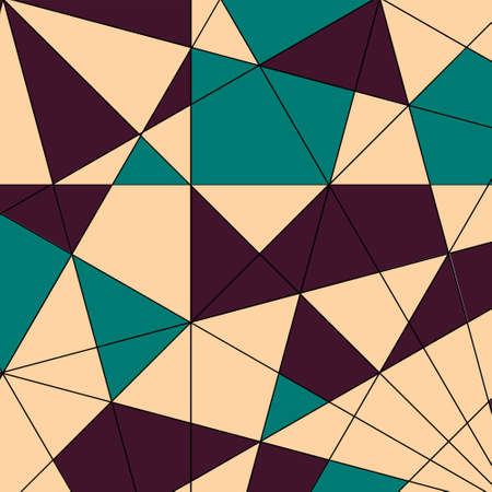 Abstract pattern with triangles in .のイラスト素材