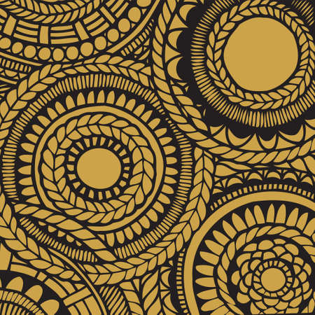 Flower mandala card -  pattern. Perfect for laser cutting.のイラスト素材