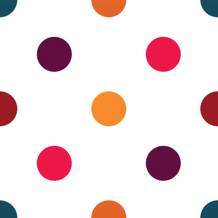 Vector creative background with color dots.のイラスト素材