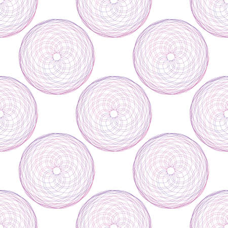 Creative mandala seamless pattern for textile and wrapping paper.の写真素材