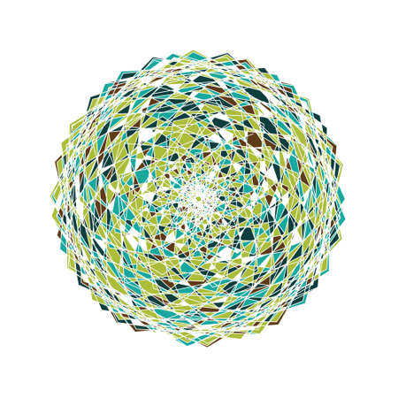 Creative mandala for coloring book and adults.の写真素材