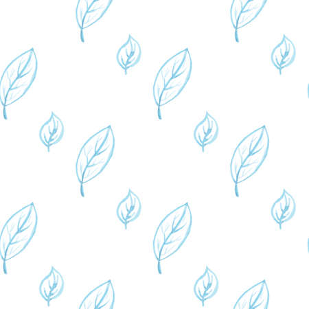 Seamless floral pattern in . Watercolor style. Perfect for scrapbooking, wrapping paper and textileの写真素材