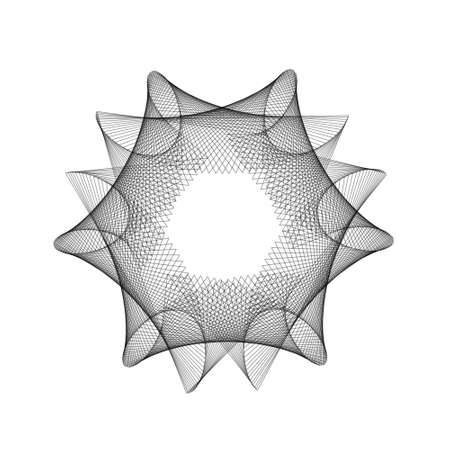 Creative mandala for coloring book and adults.の写真素材