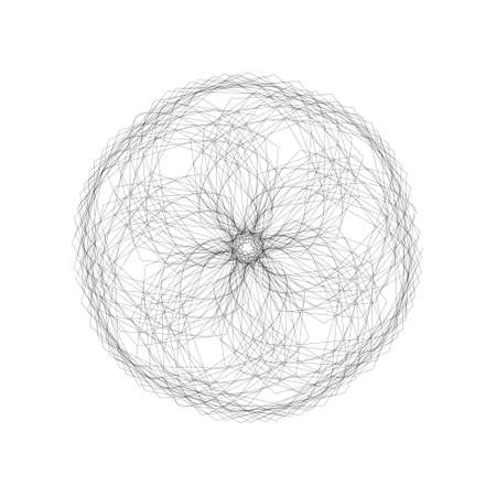 Creative mandala for coloring book and adults.の写真素材