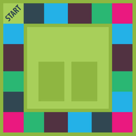 Kids board game template. For print.  illustrationの写真素材