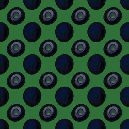 Blueberry seamless pattern in . Perfect for textile, wrapping paper, lunch box design.の写真素材