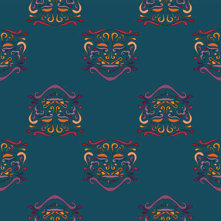 Ethnic seamless pattern. Beauty ornament in boho style. Perfect for wall, print, poster.