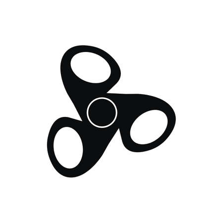 Spinner in simple style for web, print and creative design. Vector illustrationのイラスト素材
