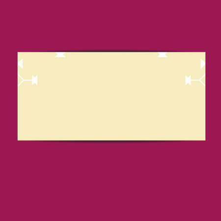 Banners with aztec pattern in simple style for logo, print and creative design. Vector illustrationのイラスト素材