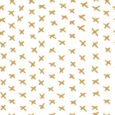 Abstract hand drawn pattern. Scandinavian style.  Vector illustration. Perfect for textile.