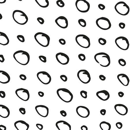 Abstract hand drawn pattern. Scandinavian style. Vector illustration. Perfect for textile.のイラスト素材