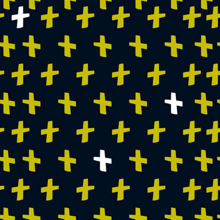 Scandinavian abstract pattern for creative design - web, print, textile. Vector illustration