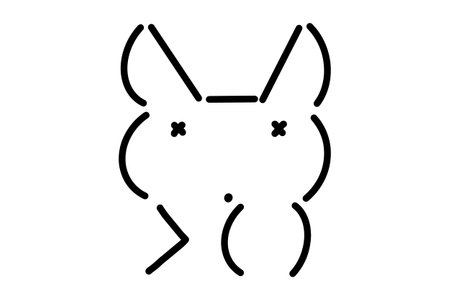 Smiley cat emoji face with wink smirk expression. Simple style icon on white background. Vector illustrationのイラスト素材