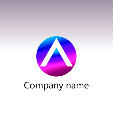 Logo design. Vector illustration.company logo design backgroundの写真素材