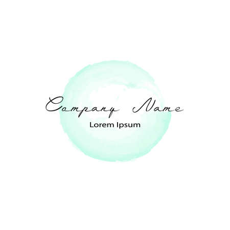 Watercolor elements for design vector illustration.のイラスト素材