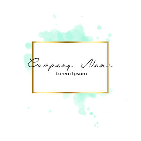 Watercolor elements for design vector illustration.のイラスト素材