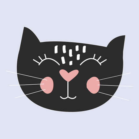 Cute cat vector.のイラスト素材