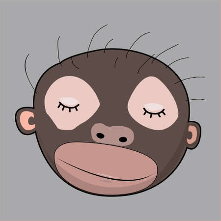 monkey T-shirt graphics cute cartoon characters cute graphics for kids Book illustrations textile...
