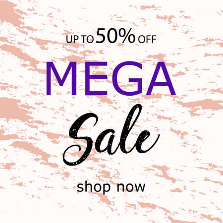 Sale today 30 off sign over art brush acrylic stroke paint abstract texture background vector illustration. Perfect watercolor design for a shop and sale banners.のイラスト素材
