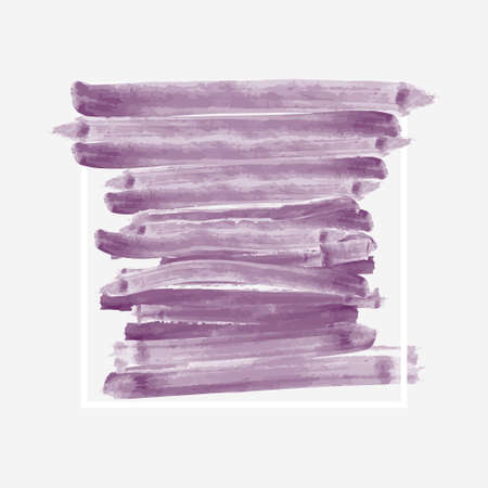 Brush stroke and texture. Vector design. Underlineのイラスト素材