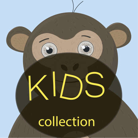 animals. Vector collection funny animals. Cute animals: forest, farm, domestic, polar in cartoon style illustrationのイラスト素材