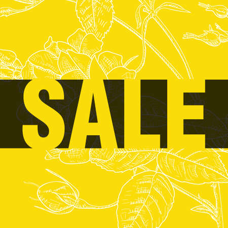 horizontal sale banner design vector illustration poster backgroundのイラスト素材