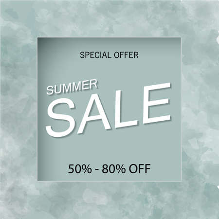 Sale banner template design, Big sale special offer. end of season special offer banner. vector illustration.のイラスト素材