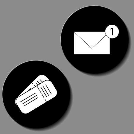 Money icons set. Vector illustration wallet, bag, pound sterling and credit cardのイラスト素材